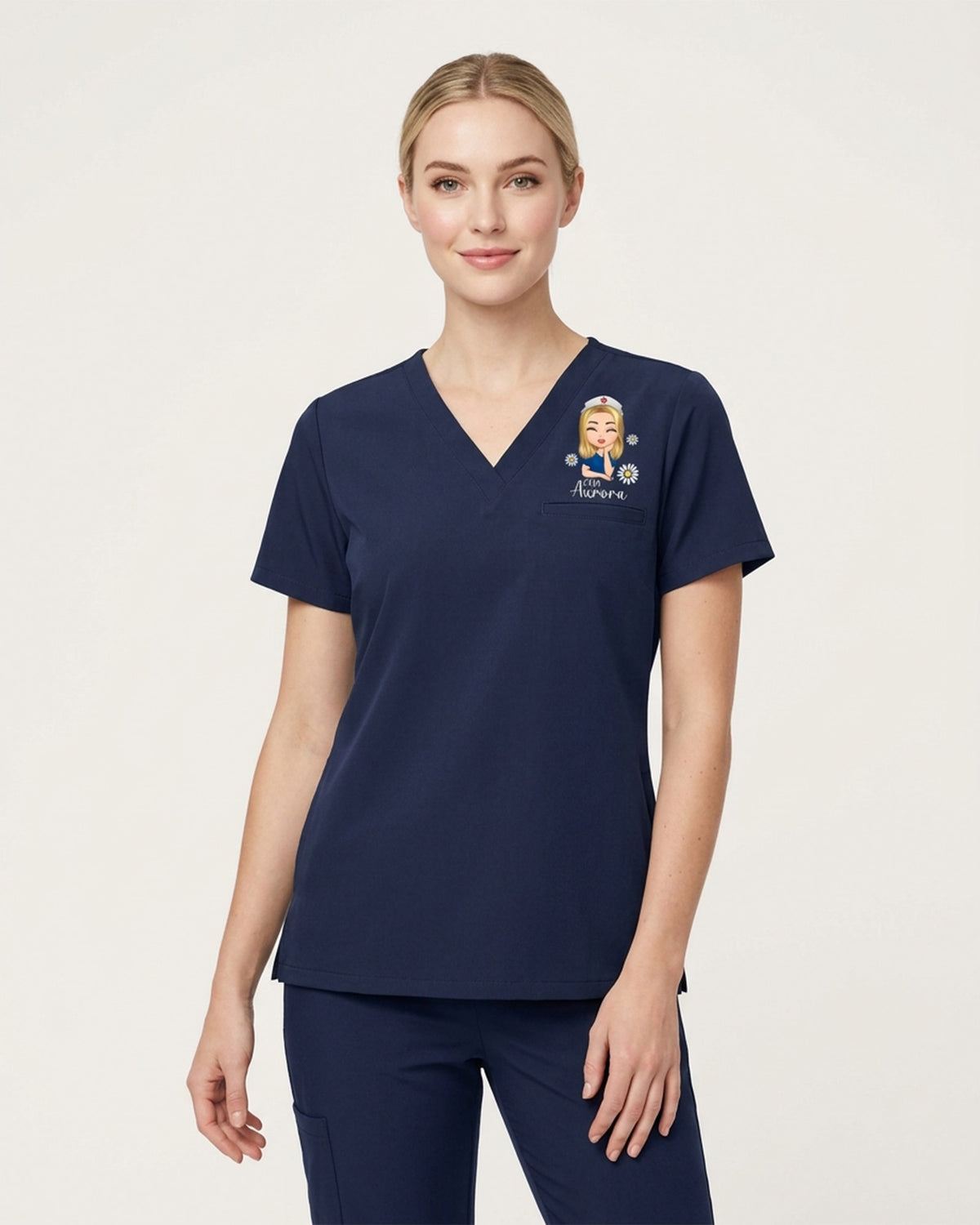 Personalized Name, Specialty And Character Be The Sunshine Hidden Message Gift For Nurse Top