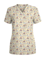 Funny Yellow Ducktor Scrub Top