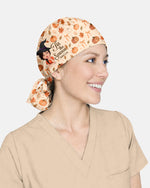Personalized Name And Character Tis The Season Autumn Vibe Halloween Gift For Nurse Cap