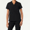 Women’s Classic Fit Notched V-Neck Scrub Top with 3 Pockets and Side Vents