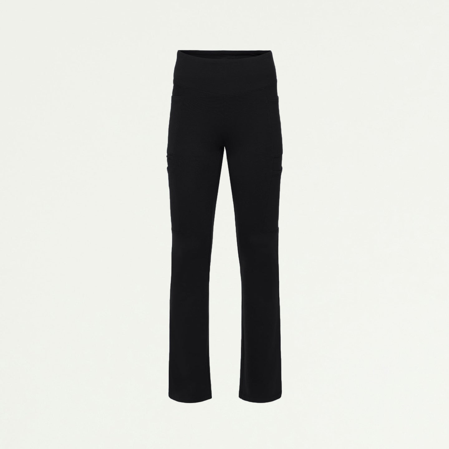 Women’s Ultra-Soft Yoga-Inspired Scrub Pants with Stretch Waistband and Tapered Leg