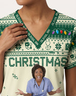 Personalized Photo Wee Woo Crew Team Night Shift Funny Christmas Gift For Nurse Top