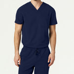 Men’s Classic Fit Everyday Scrub Top with 1 Chest Pocket