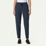 Women’s Classic Fit Utility Jogger Scrub Pants with Multiple Pockets and Tapered Cuffs