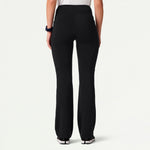 Women’s Ultra-Soft Yoga-Inspired Scrub Pants with Stretch Waistband and Tapered Leg