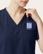 Personalized Name And Job Title Always In My Heart Memorial Hidden Message Gift For Nurse Top