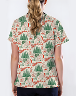 Funny Ho Ho Ho Babies Christmas Scrub Top