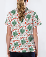Funny Ho Ho Ho Babies Christmas Scrub Top