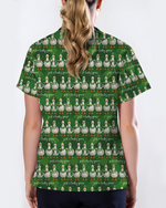 Adorable Just A Lucky Goose Medical Scrub Top