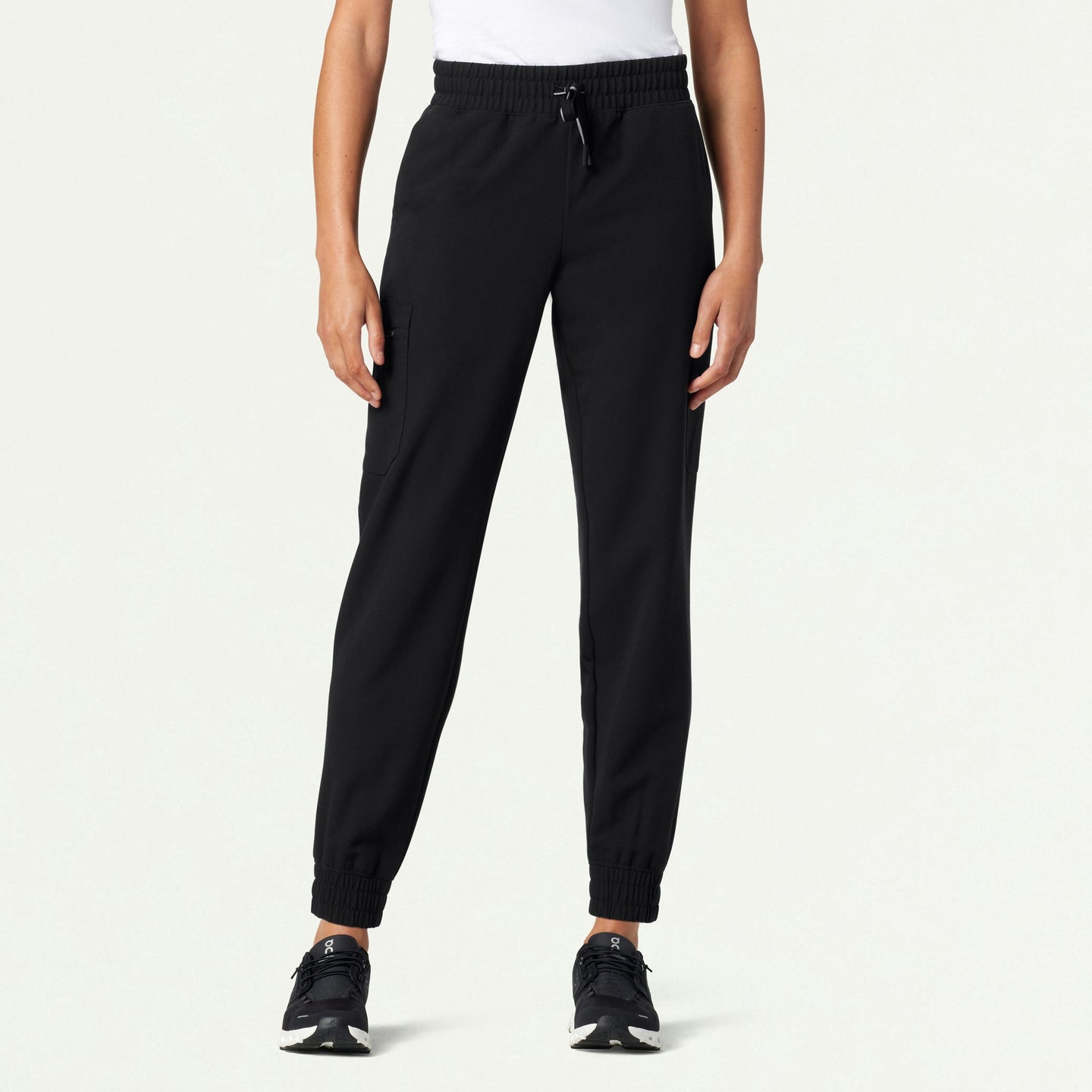 Women’s Classic Fit Utility Jogger Scrub Pants with Multiple Pockets and Tapered Cuffs
