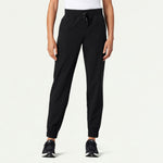 Women’s Classic Fit Utility Jogger Scrub Pants with Multiple Pockets and Tapered Cuffs
