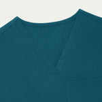 Women’s Classic Fit V-Neck Scrub Top with 1 Chest Pocket