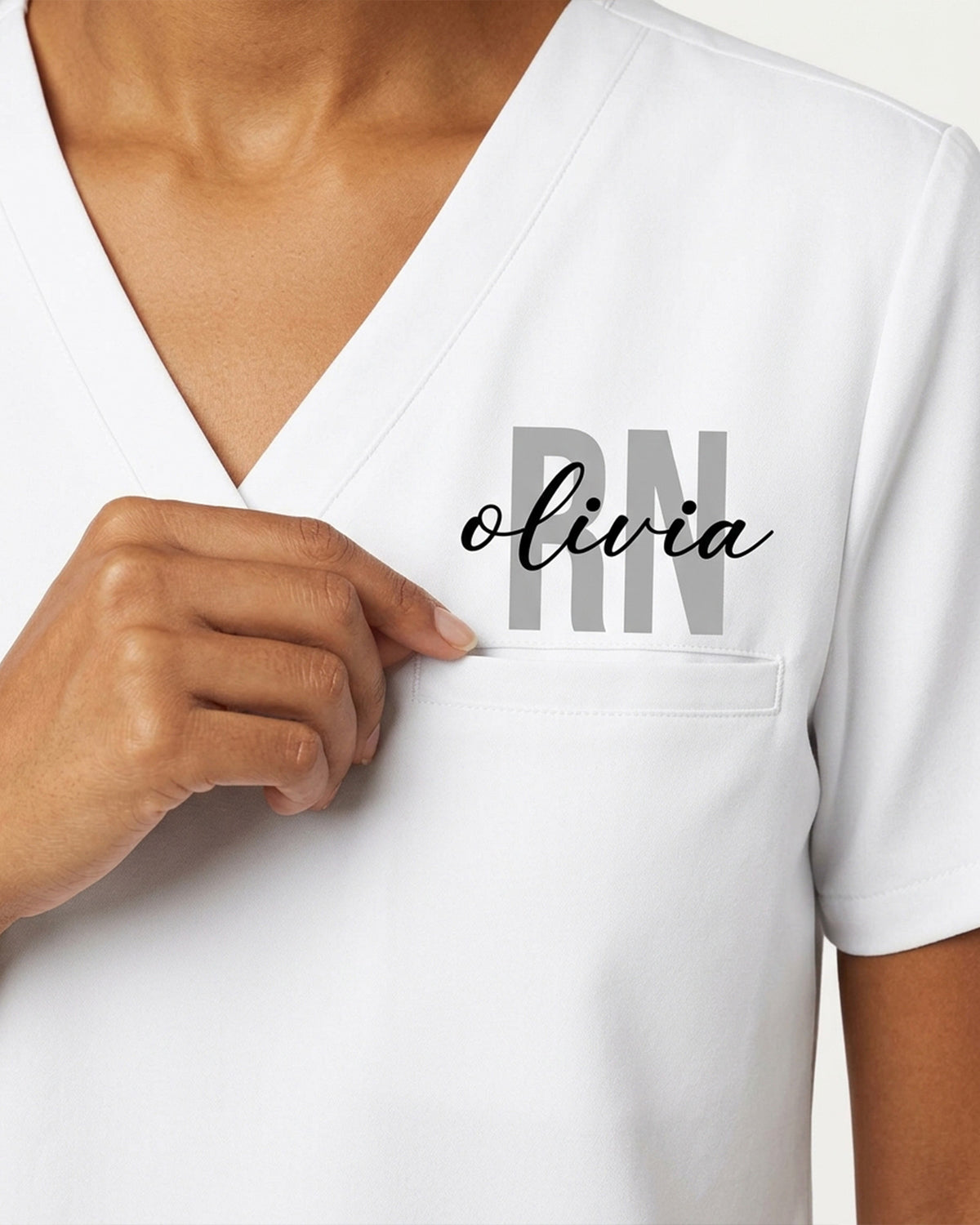 Personalized Name, Specialty And Character Chance Made Us Coworkers Funny Hidden Message Gift For Nurse Coworker Top