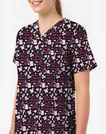 Labor & Delivery Little Sweethearts Scrub Top