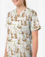 Australian NICU Nurse Scrub Top
