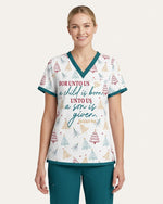 Personalized Name For Unto Us A Child Is Born Unto Us A Son Is Given Christmas Gift For Nurse Top
