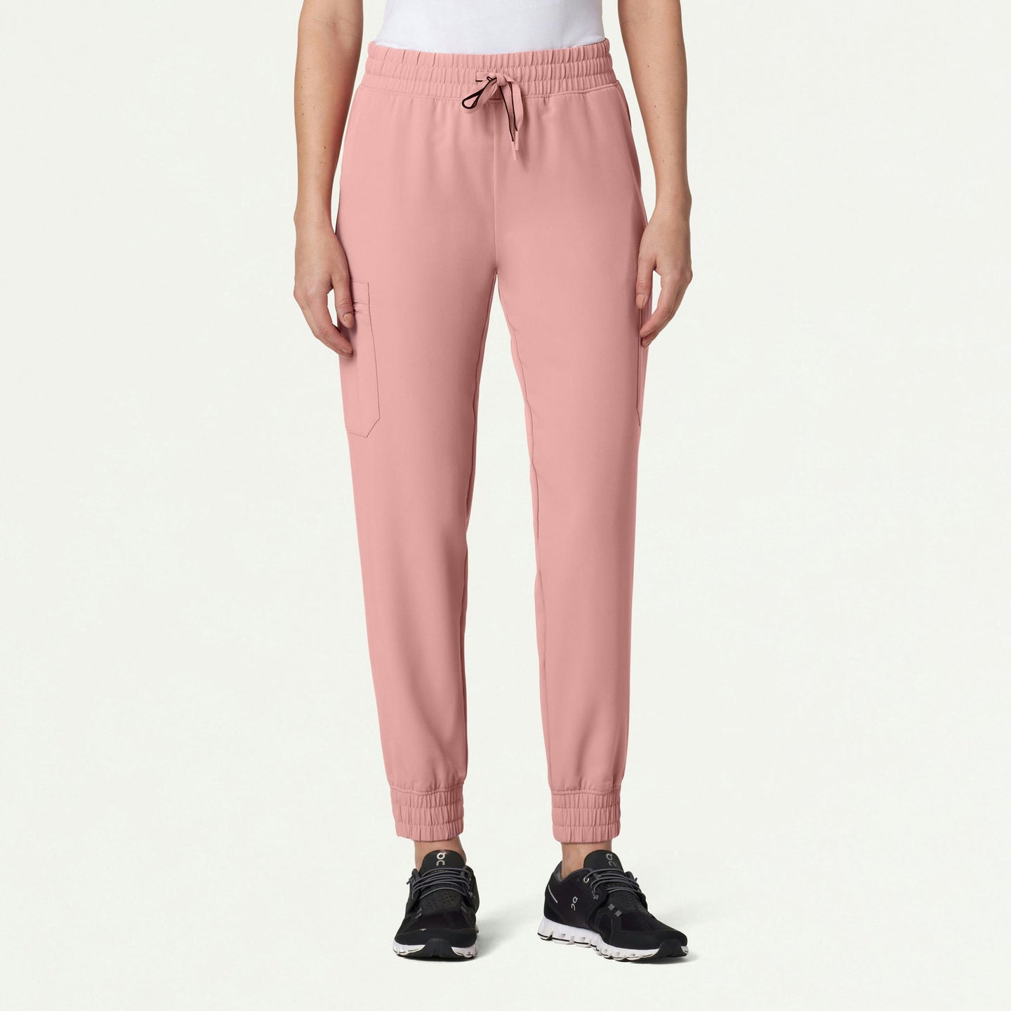 Women’s Classic Fit Utility Jogger Scrub Pants with Multiple Pockets and Tapered Cuffs