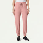 Women’s Classic Fit Utility Jogger Scrub Pants with Multiple Pockets and Tapered Cuffs