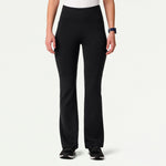 Women’s Ultra-Soft Yoga-Inspired Scrub Pants with Stretch Waistband and Tapered Leg