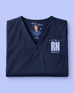 Personalized Name And Job Title Always In My Heart Memorial Hidden Message Gift For Nurse Top