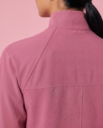 Modern Scrub Jacket Mauve