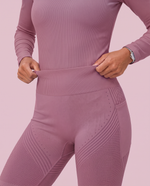 Seamless Sculpt Scrub Legging Mauve
