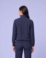 Modern Scrub Jacket Navy