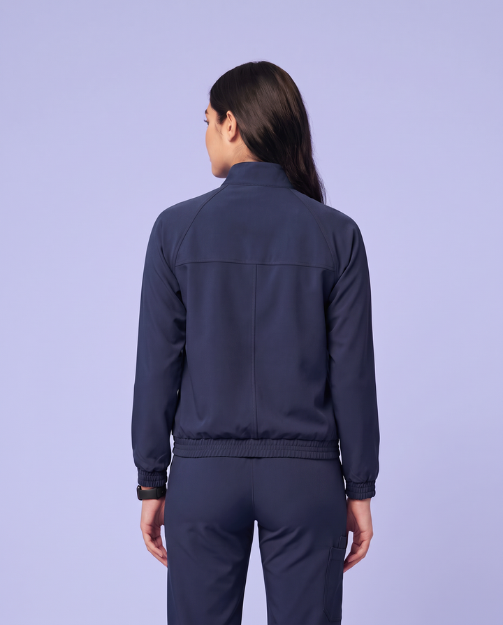 Modern Scrub Jacket Navy
