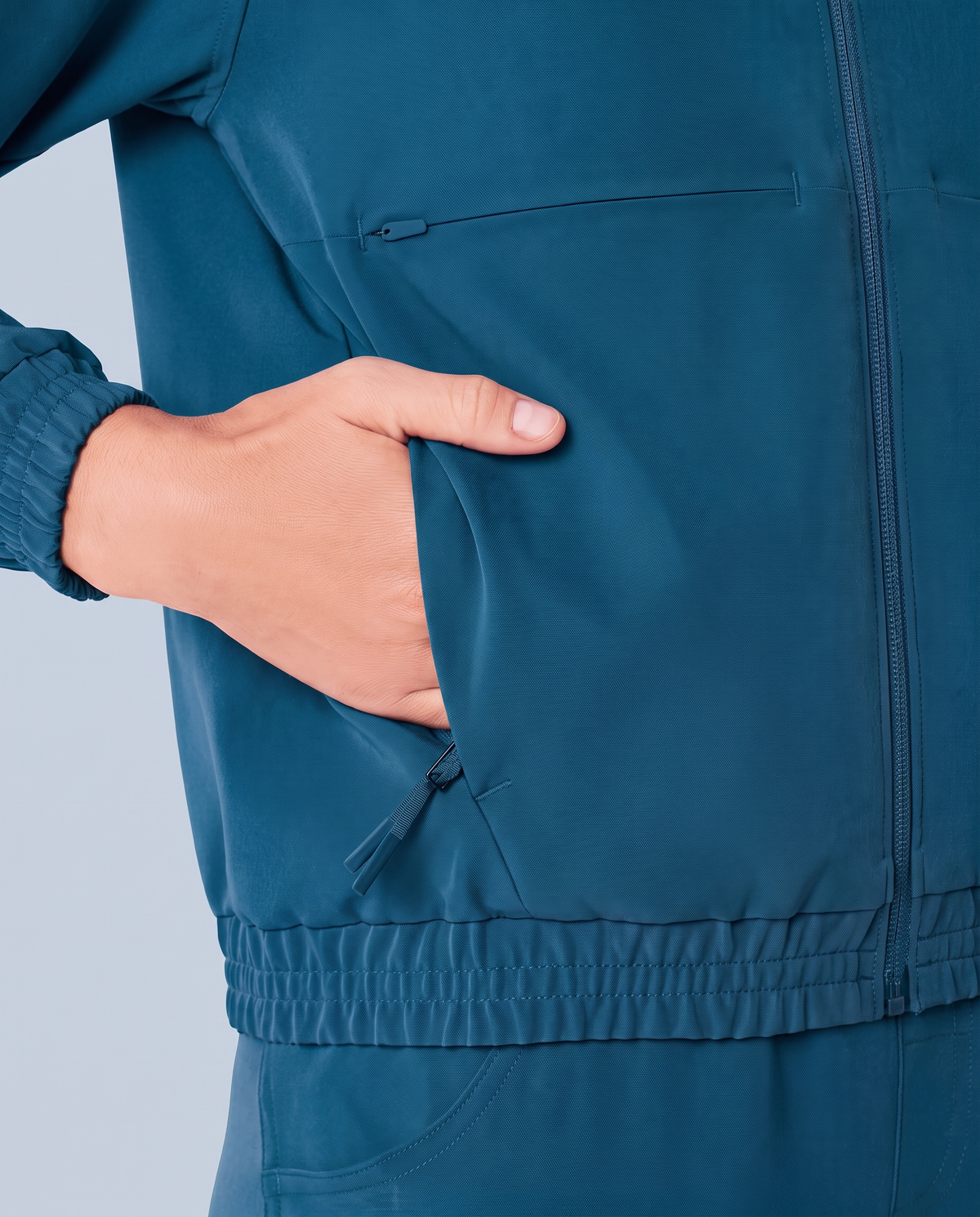 Modern Scrub Jacket Caribbean Blue
