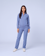 Modern Scrub Jacket Ceil Blue