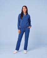 Modern Scrub Jacket Royal Blue