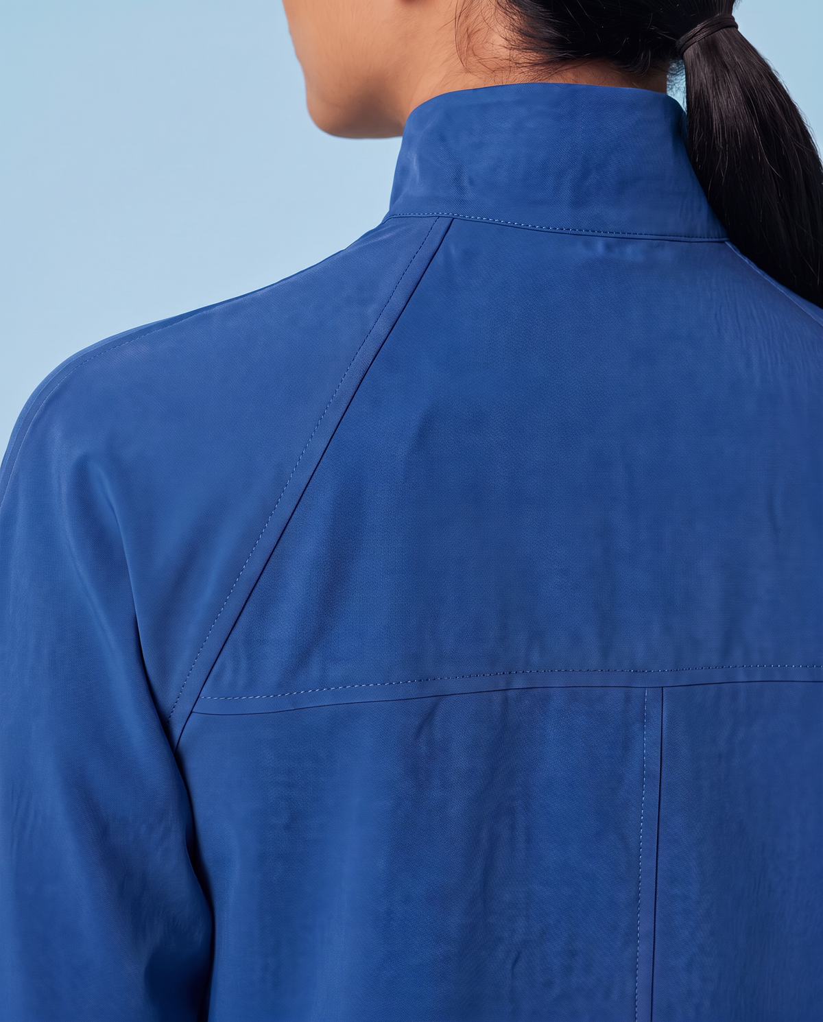 Modern Scrub Jacket Royal Blue