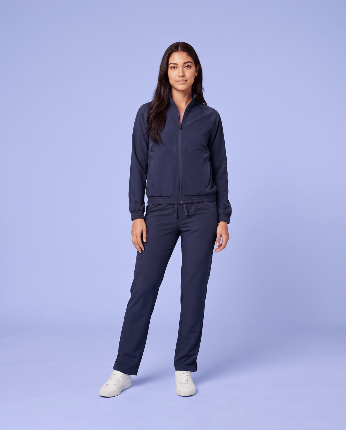 Modern Scrub Jacket Navy