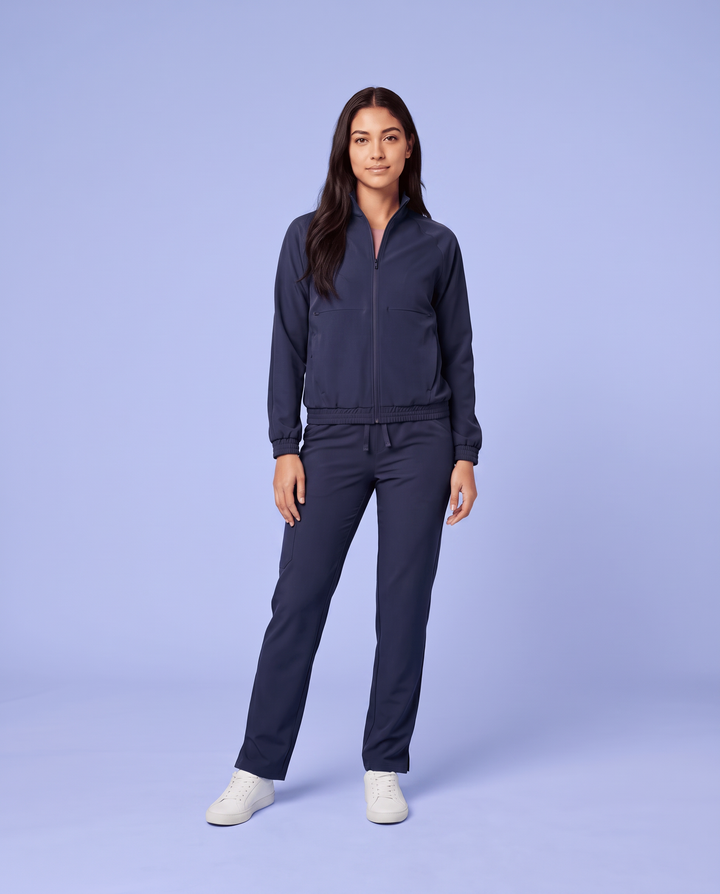 Modern Scrub Jacket Navy