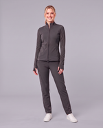 Athletic Knit Scrub Jacket Pewter