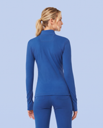 Athletic Knit Scrub Jacket Royal Blue