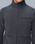 Fleece Scrub Jacket Dark Harbor