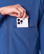 Modern Scrub Jacket Royal Blue
