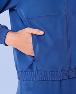 Modern Scrub Jacket Royal Blue