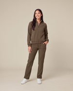 Modern Scrub Jacket Olive