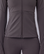 Athletic Knit Scrub Jacket Pewter