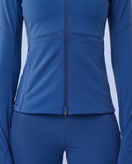 Athletic Knit Scrub Jacket Royal Blue