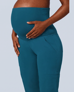 Maternity Jogger Pant Caribbean Blue