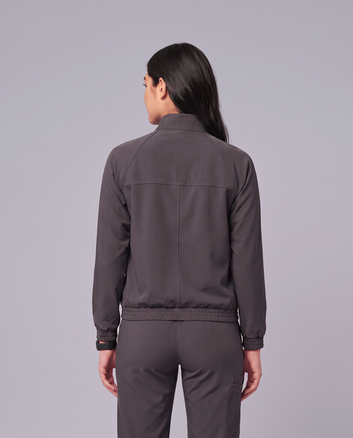 Modern Scrub Jacket Pewter