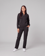 Modern Scrub Jacket Black