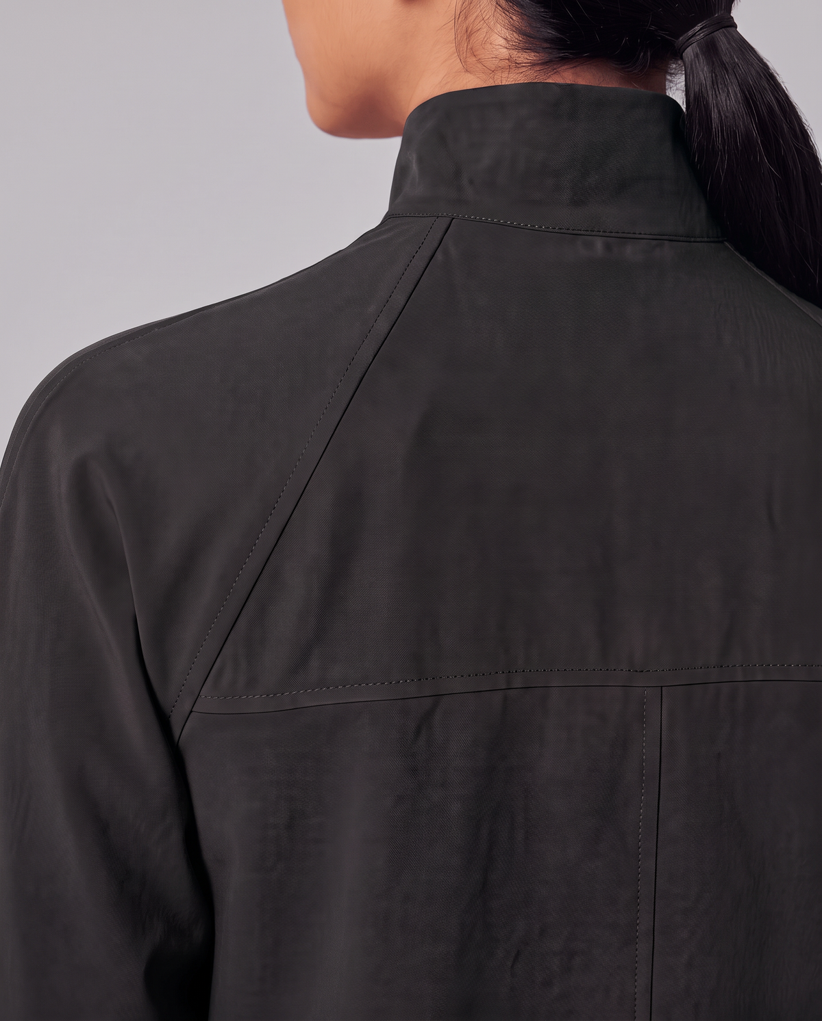 Modern Scrub Jacket Black