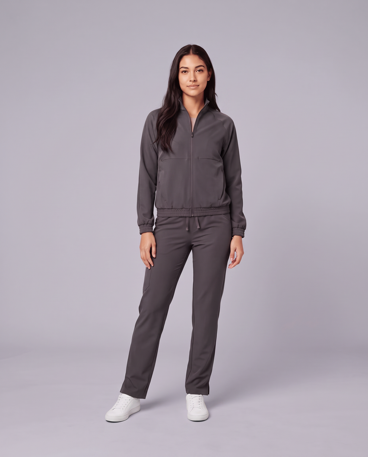Modern Scrub Jacket Pewter