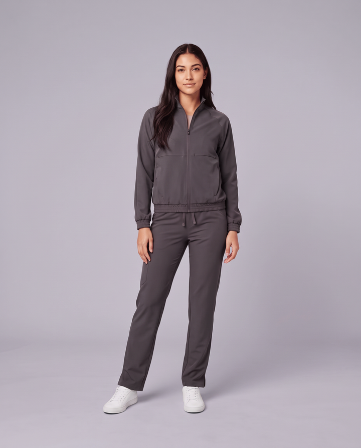 Modern Scrub Jacket Pewter