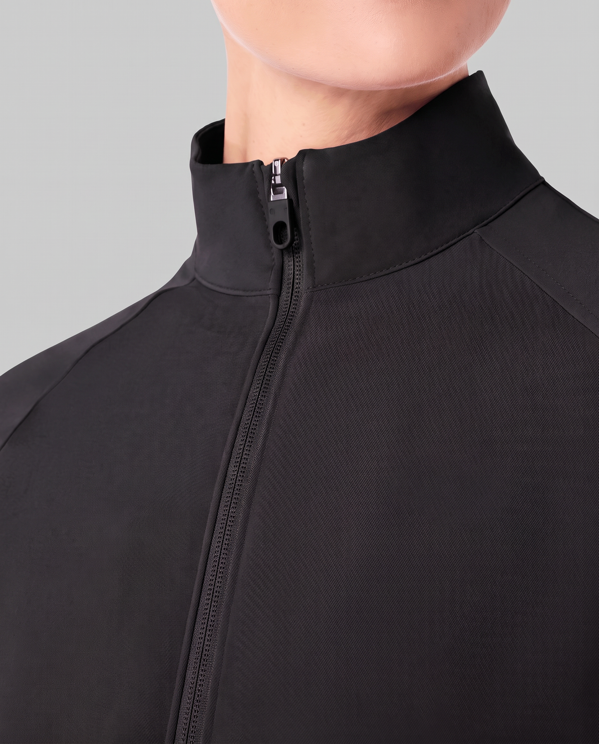 Modern Scrub Jacket Black