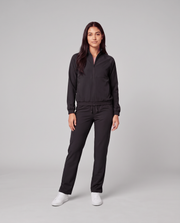 Modern Scrub Jacket Black